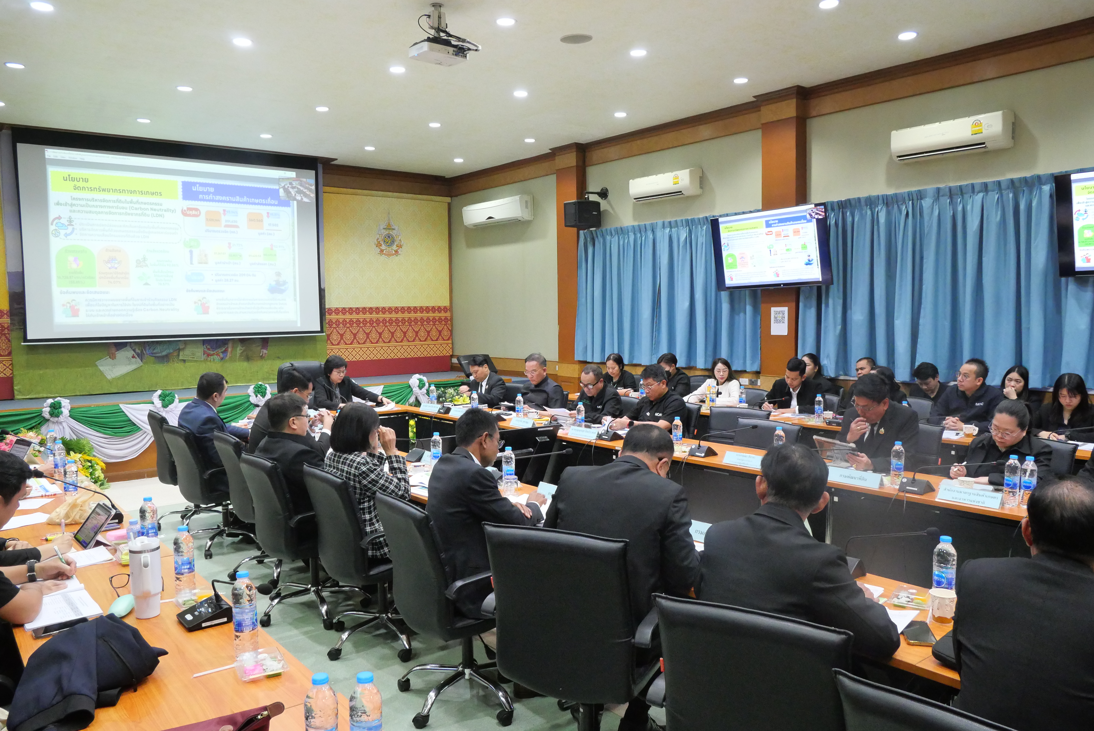 title - หัวหน้าผู้ตรวจราชการกรม ส.ป.ก. ร่วมประชุมเพื่อนำเสนอรายละเอียดโครงการตามแผนการตรวจราชการของผู้ตรวจราชการกระทรวงเกษตรและสหกรณ์ ประจำปีงบประมาณ พ.ศ. 2569